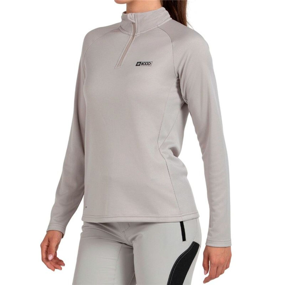 Women's long sleeve T-shirt +8000 Lua Ivory