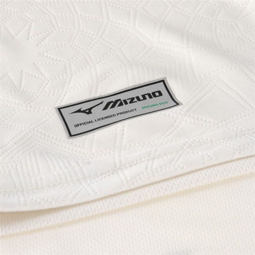 Men's Short-sleeved Football Shirt Mizuno Lazio Away White