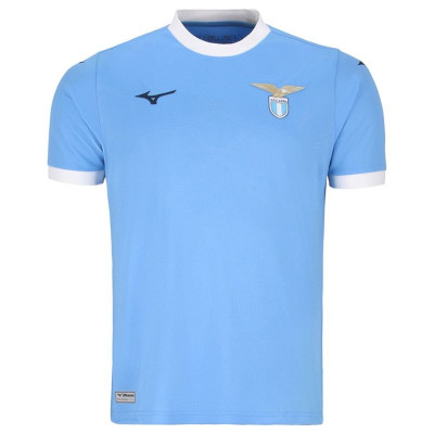 Men's Short-sleeved Football Shirt Mizuno Lazio Home