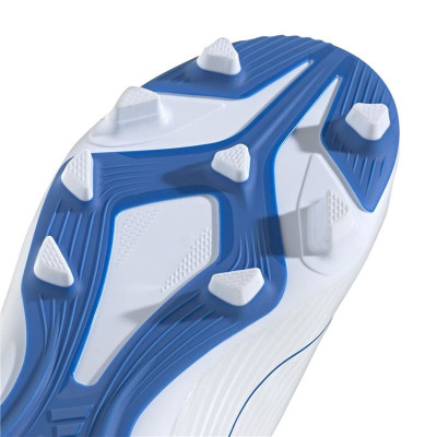 Childrens Football Boots Adidas F50 Club Fg/Mg White