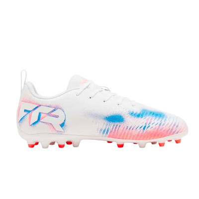 Childrens Football Boots Puma Future 8 Play Mg White