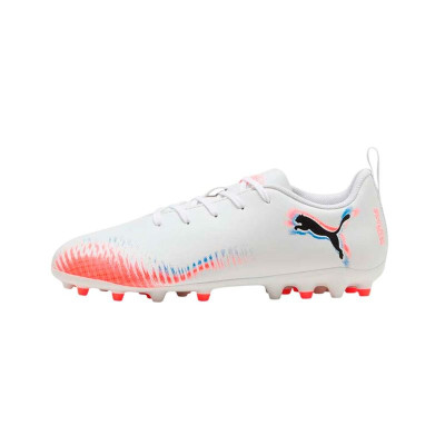 Childrens Football Boots Puma Future 8 Play Mg White