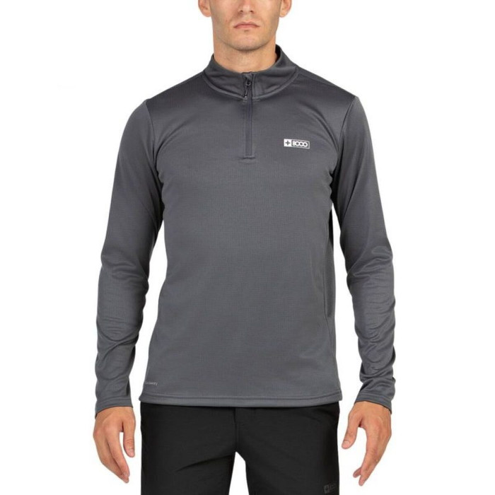 Men’s Long Sleeve T-Shirt +8000 Portu Light grey