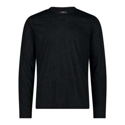 Men’s Long Sleeve T-Shirt Campagnolo Black