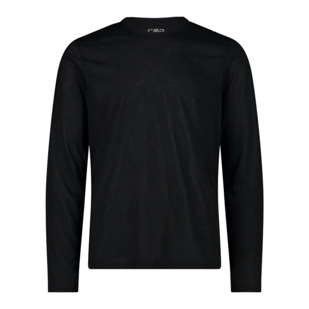 Men’s Long Sleeve T-Shirt Campagnolo Black