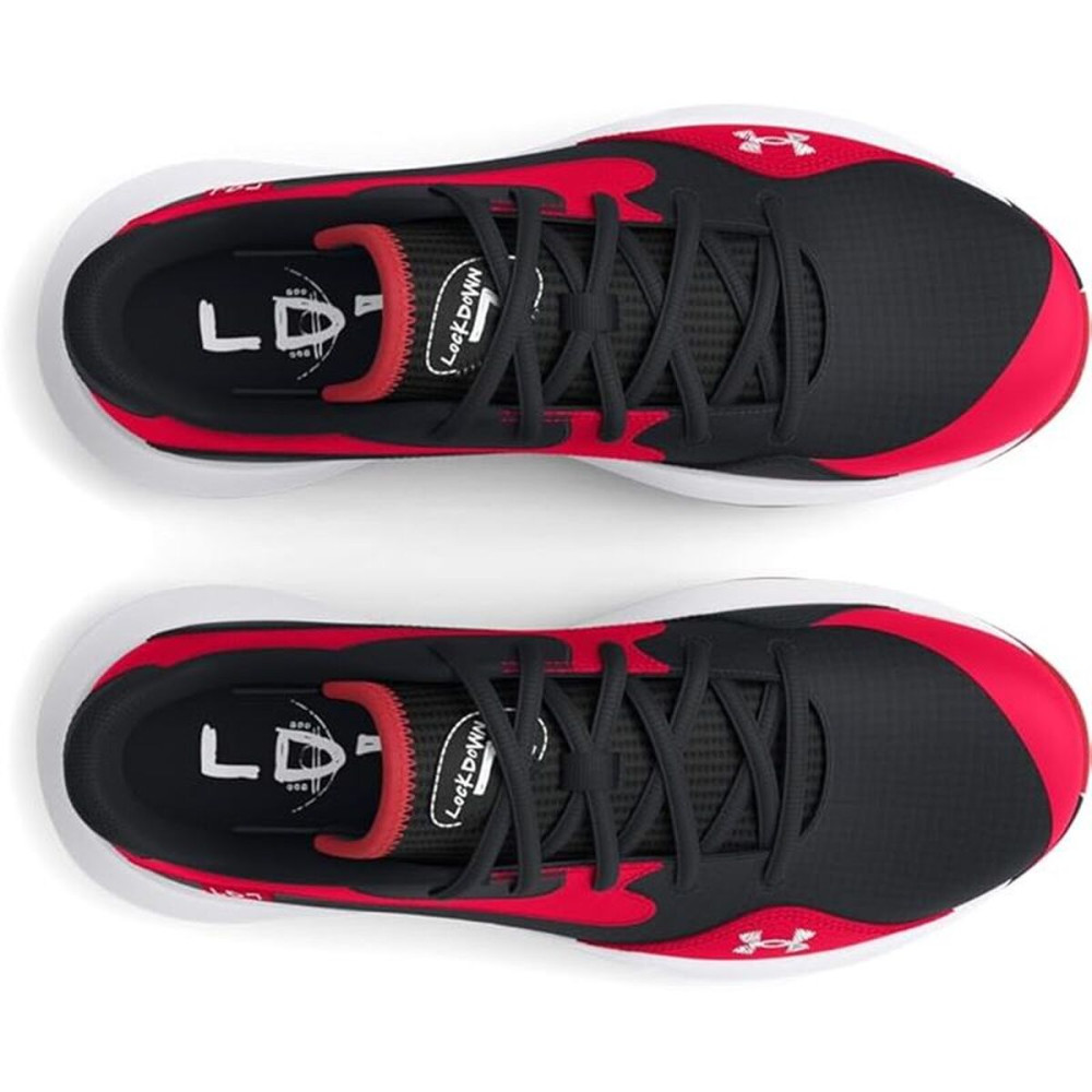 Basketball Shoes for Adults Under Armour Lockdown 7 Red