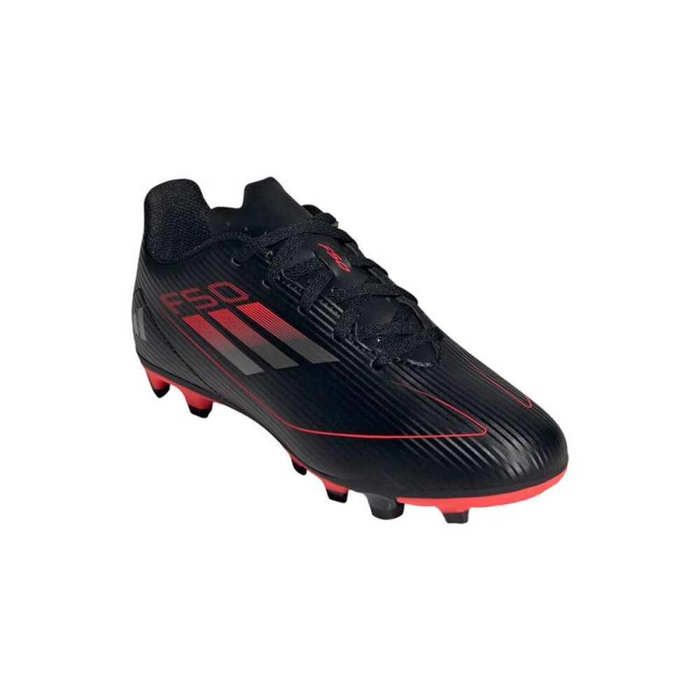 Childrens Football Boots Adidas F50 Club Fg/Mg Black