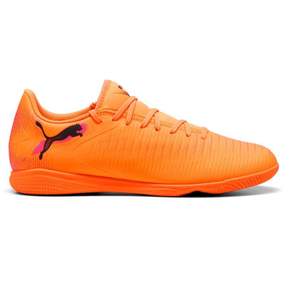 Adult's Indoor Football Shoes Puma Future 8 Play IHeat Fire Orange