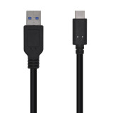 USB A to USB-C Cable Aisens A107-0450 Black 1,5 m