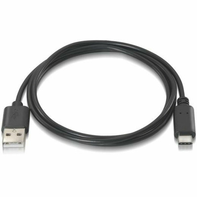 USB A to USB-C Cable Aisens A107-0052 Black 2 m