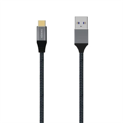 USB-C Cable Aisens A107-0631 Grey 1 m