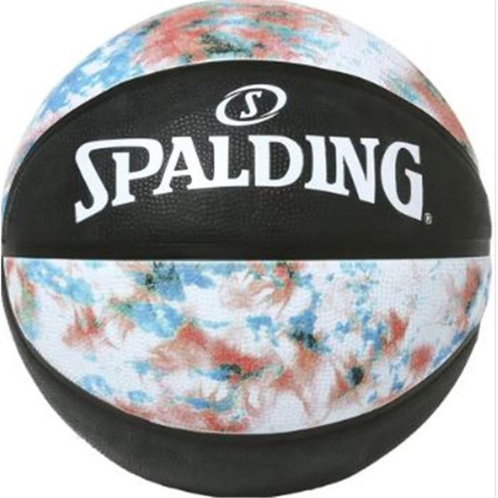 Basketball Ball Spalding Tie Dye Sz5 5 Natural rubber (Size 5)