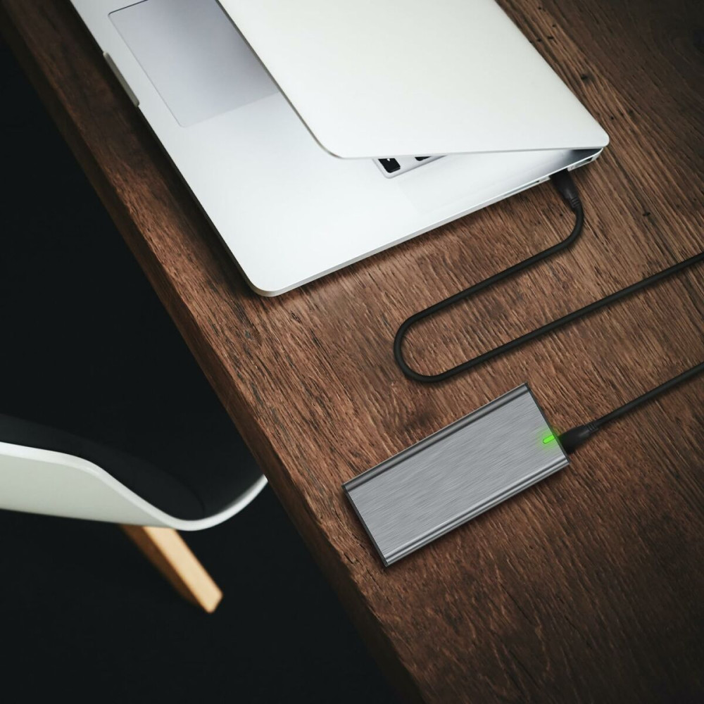 USB-C Cable Aisens A107-0703 Black 1,5 m