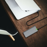 USB-C Cable Aisens A107-0703 Black 1,5 m