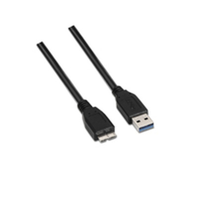 USB Cable Aisens A105-0043 Black 1 m