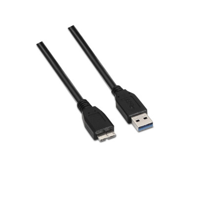 USB Cable Aisens A105-0043 Black 1 m