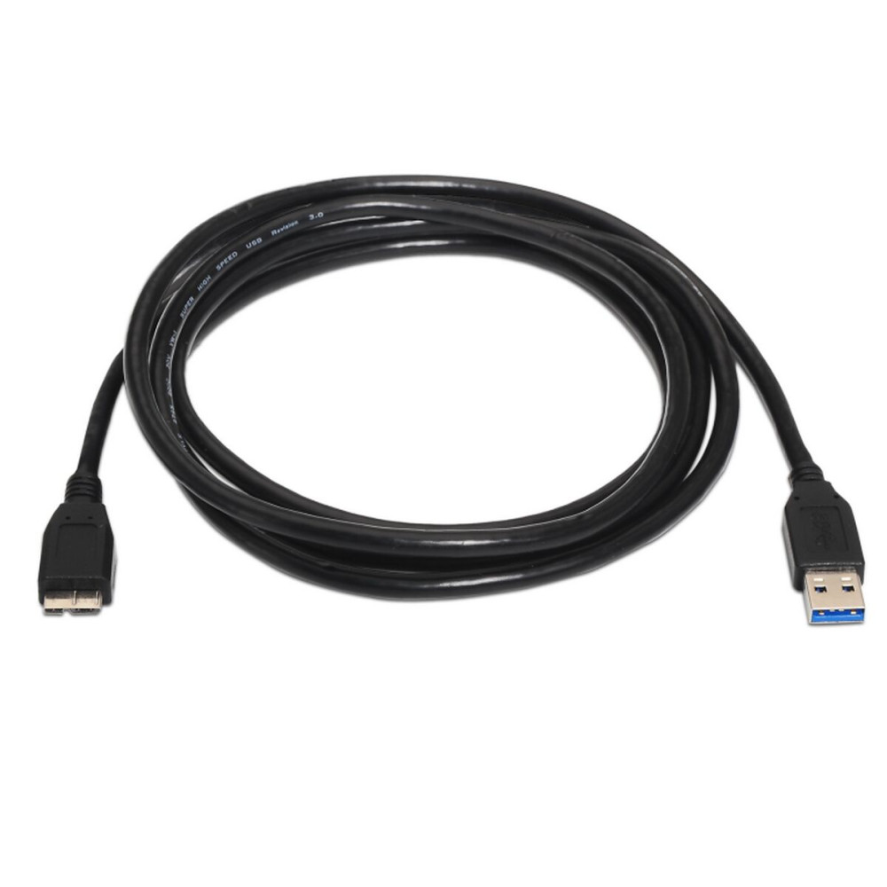 USB Cable Aisens A105-0043 Black 1 m
