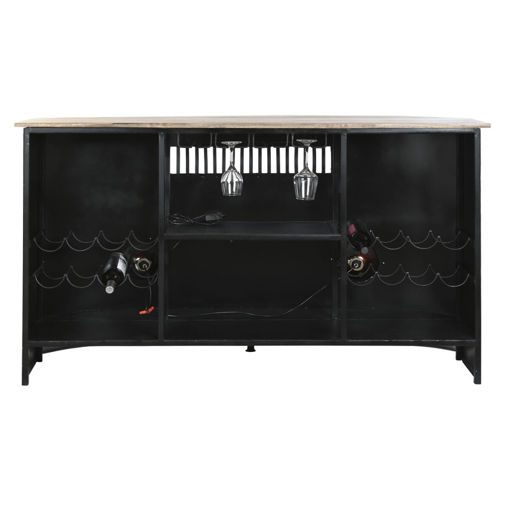 Bar unit DKD Home Decor White Brown Black 157 x 52 x 90 cm BAR