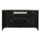Bar unit DKD Home Decor White Brown Black 157 x 52 x 90 cm BAR