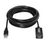 USB 2.0 Cable Aisens A101-0019 Black 10 m