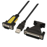 Data / Charger Cable with USB Aisens A104-0039 1,8 m Black