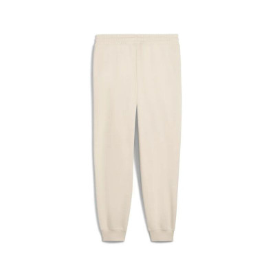 Long Sports Trousers Puma Maximal Metallic Com Beige Lady