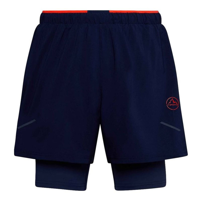 Men's Sports Shorts La Sportiva Trail Bite Navy Blue