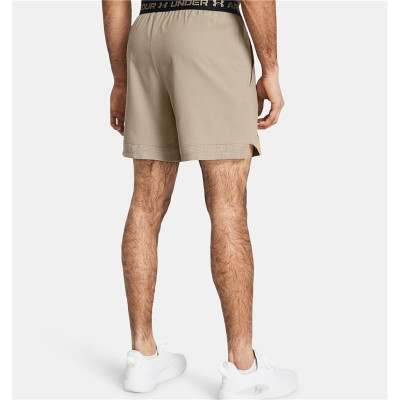Men's Sports Shorts Under Armour Vanish Woven 6In Beige