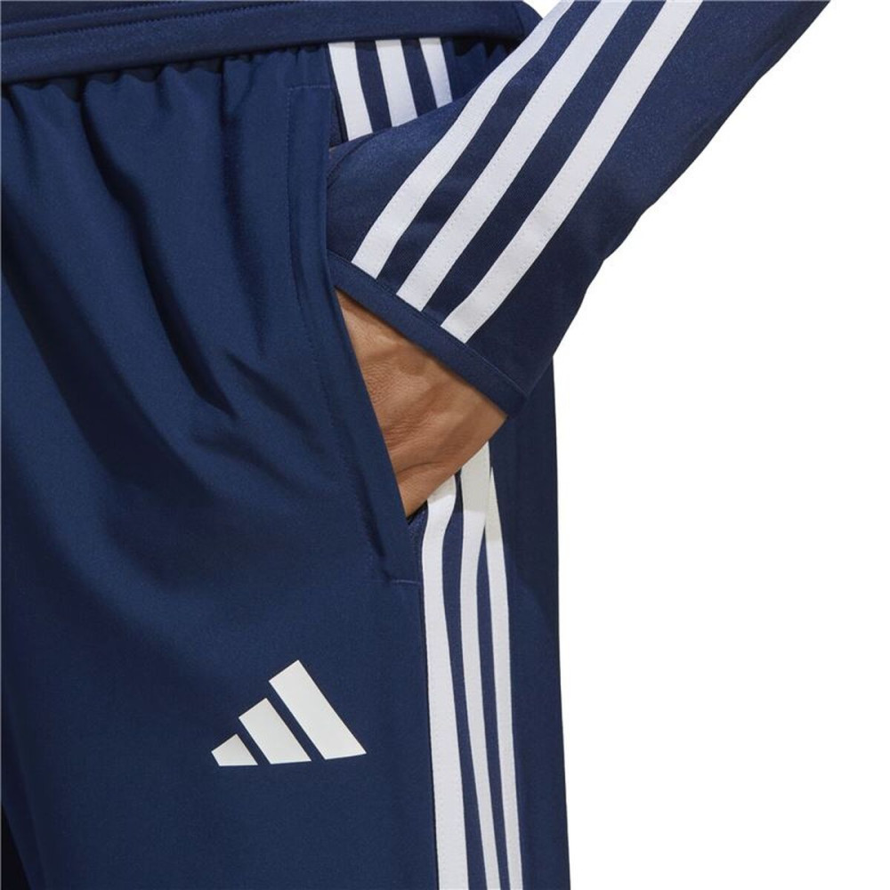 Football Training Trousers for Adults Adidas Tiro23Lov Navy Blue Men