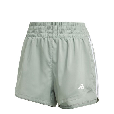 Sports Shorts for Women Adidas Pacer Wvn High Green