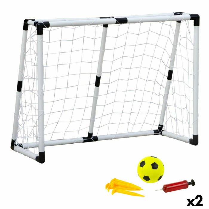 Football Goal Colorbaby 131 x 101 x 59 cm (2 Units)
