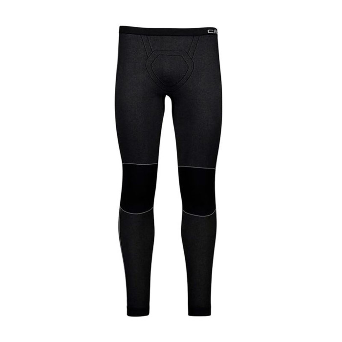Sports Leggings for Men Campagnolo Seamless Long Black