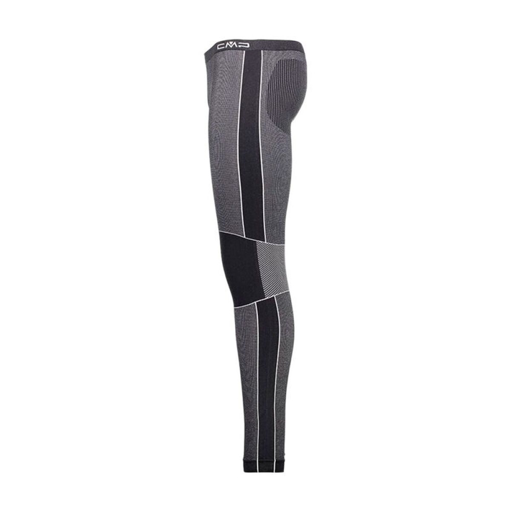 Sports Leggings for Men Campagnolo Seamless Long Black