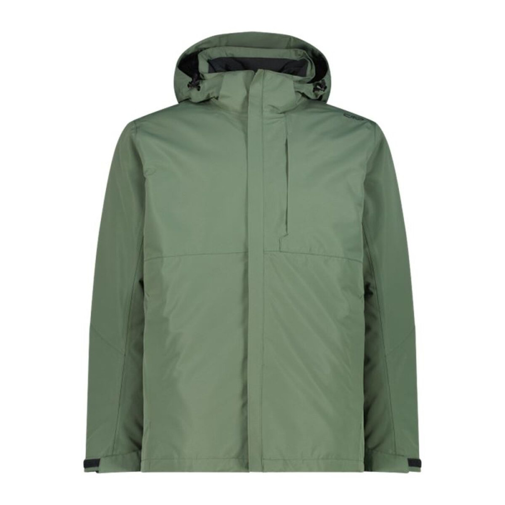 Men's Sports Jacket Campagnolo Man Zip Detachable Inn Blue