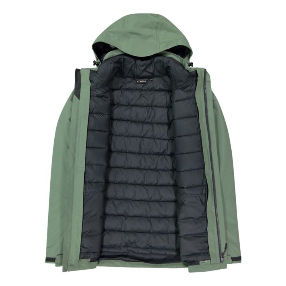 Men's Sports Jacket Campagnolo Man Zip Detachable Inn Blue