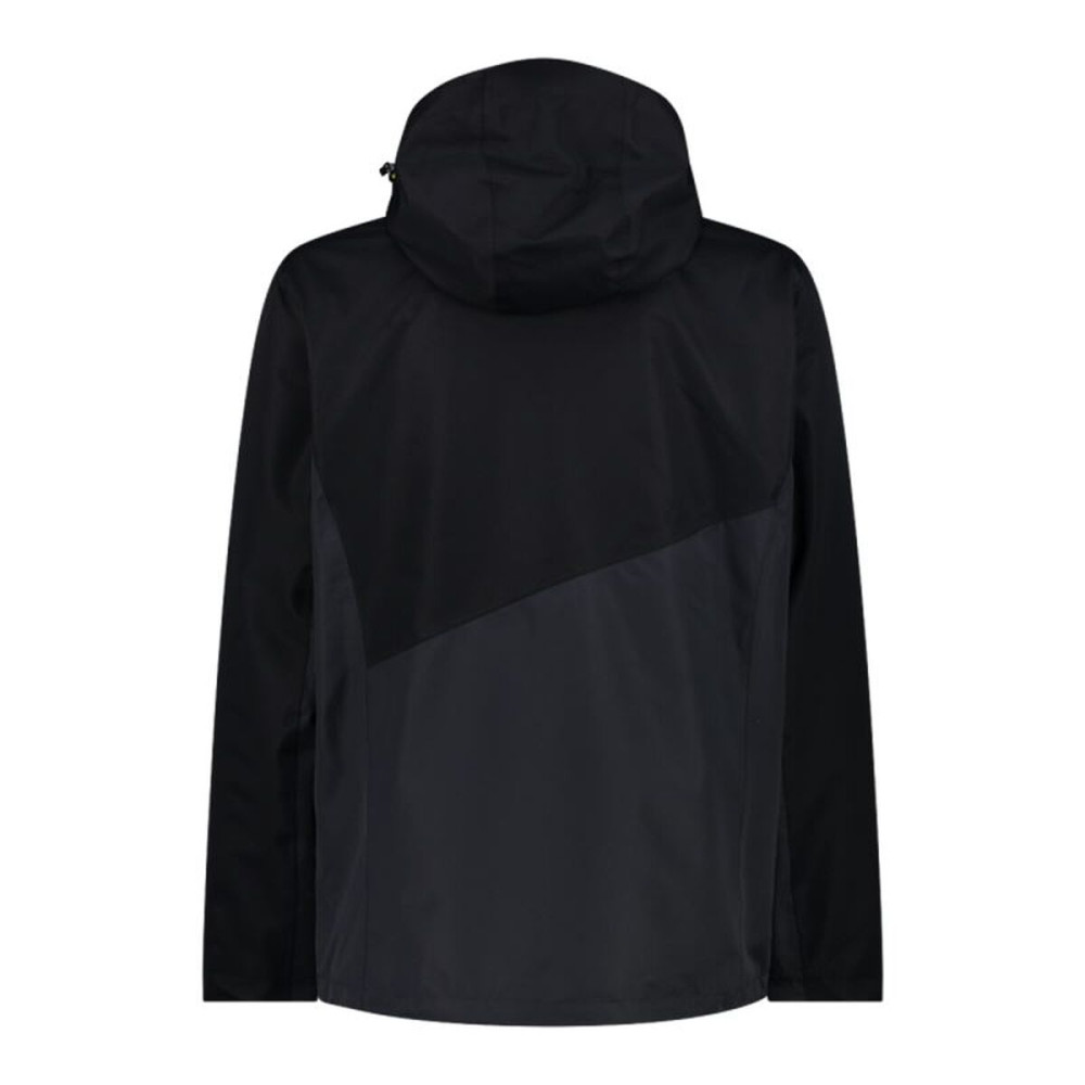 Men's Sports Jacket Campagnolo Man Zip Detachable Inn Black