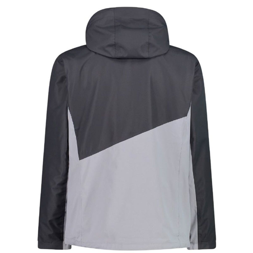 Men's Sports Jacket Campagnolo CMP Man Zip Detachable Inn Grey