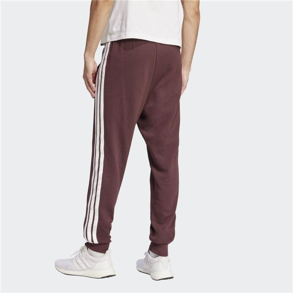 Long Sports Trousers Adidas 3 Bandas Burgundy Men