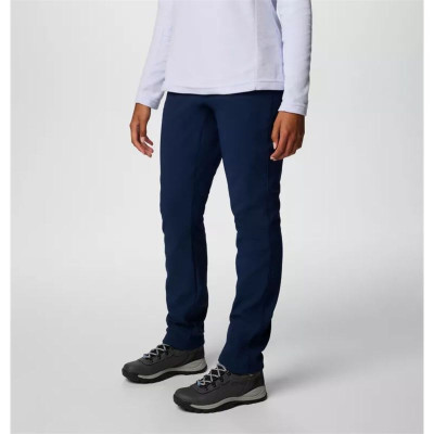 Long Sports Trousers Columbia Back Beauty™ High-Rise Blue Lady