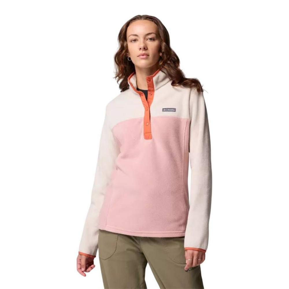 Fleece Lining Columbia Benton Springs™ 1/2 Snap Salmon Lady