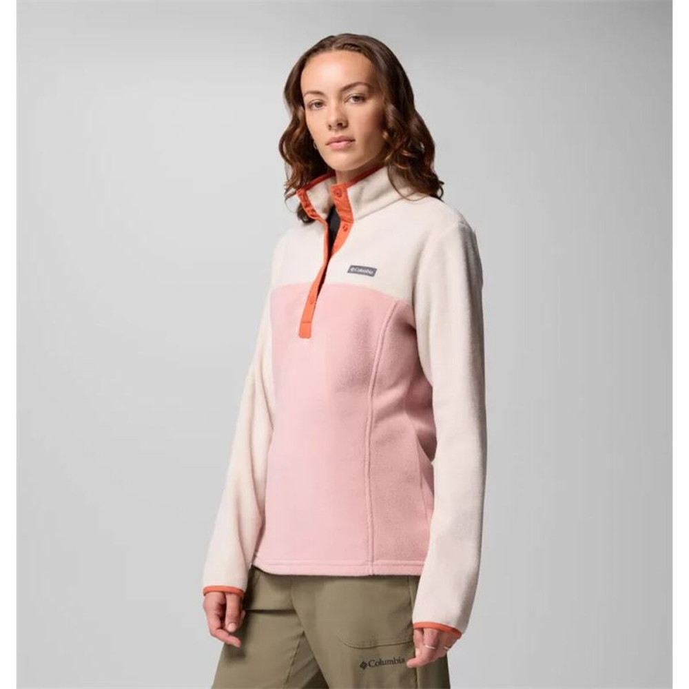 Fleece Lining Columbia Benton Springs™ 1/2 Snap Salmon Lady