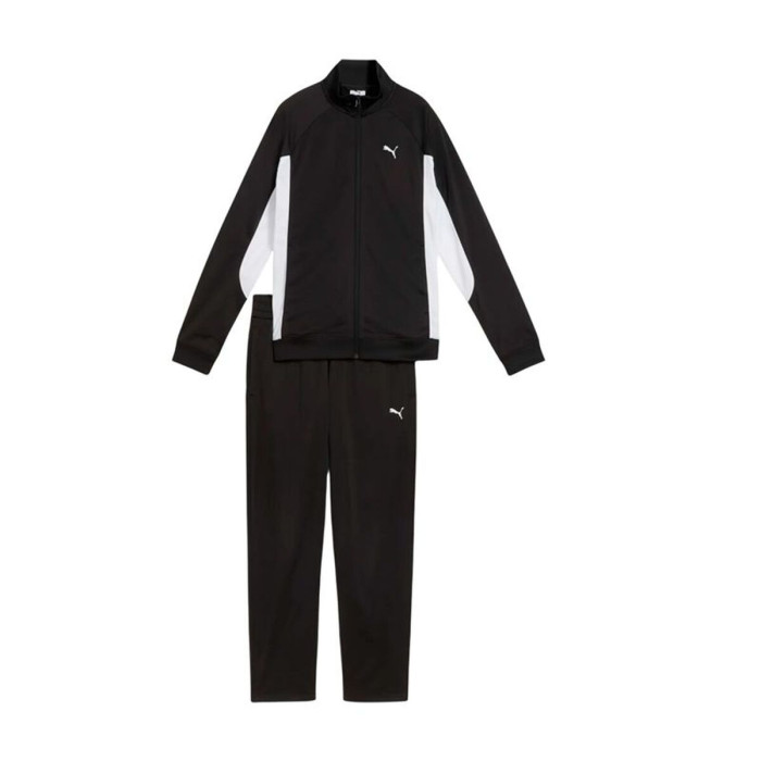 Women's Tracksuit Puma Poly Suit Straight L Black