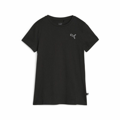 Women’s Short Sleeve T-Shirt Puma Black