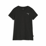 Women’s Short Sleeve T-Shirt Puma Black