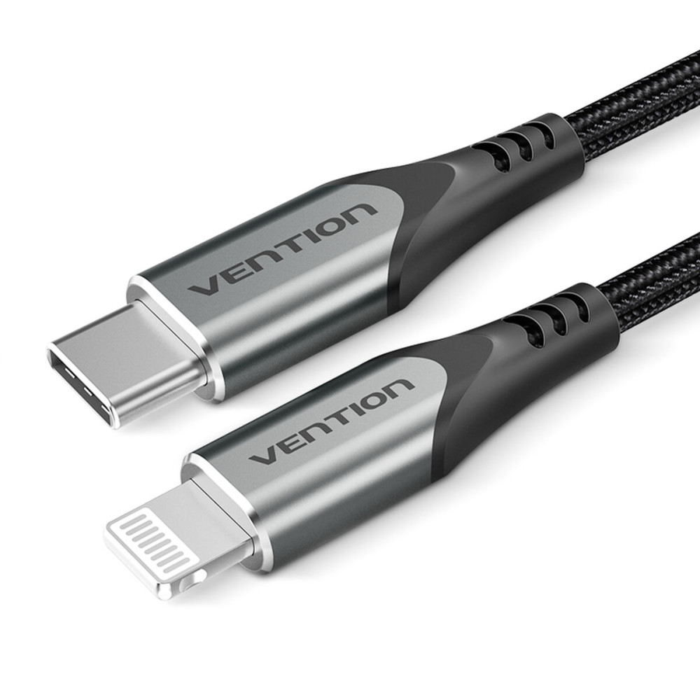 Lightning Cable Vention TACHF Grey 1 m