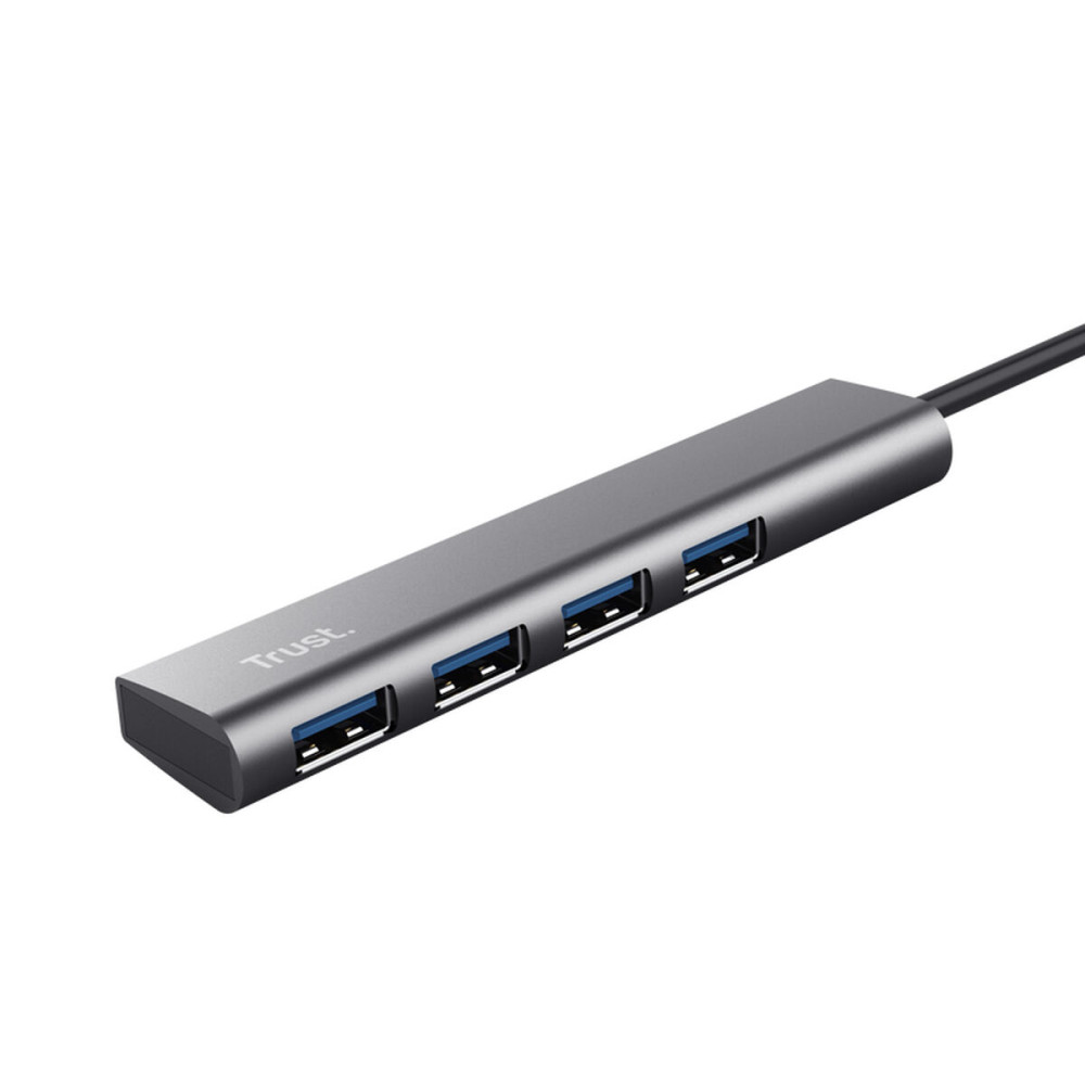 USB Hub Trust 24948 Grey 10 cm