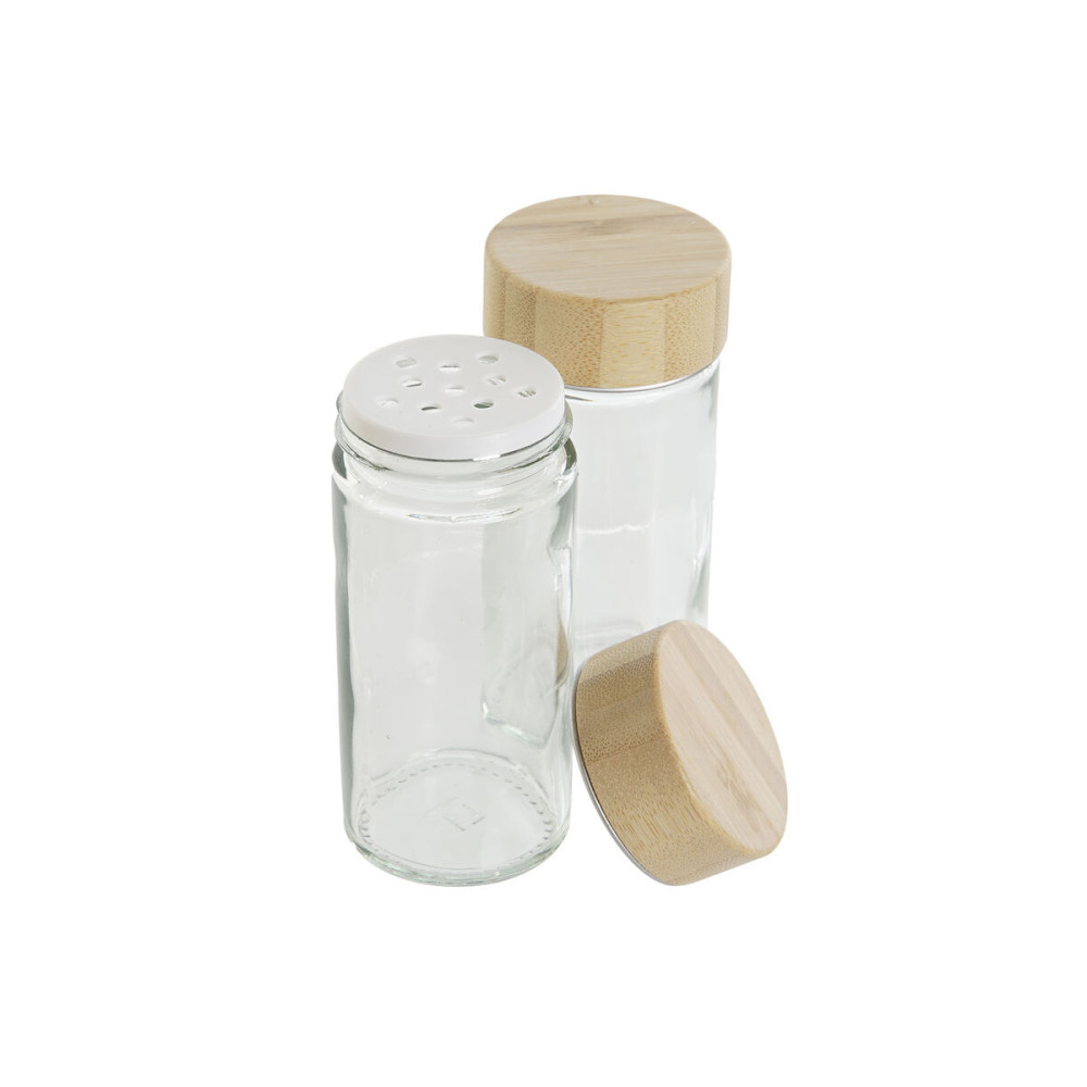 Bamboo Spice Rack DKD Home Decor 32,5 x 6,5 x 6,5 cm