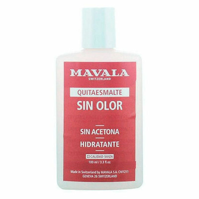 Nail polish remover Mavala Quitaesmalte Crystal 100 ml Acetone-free