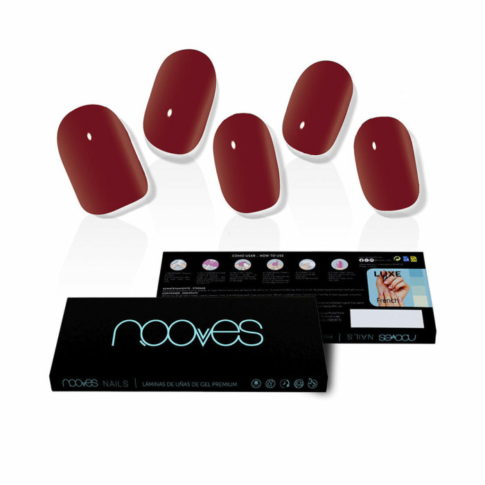 False nails Nooves Midnight rain Gel Self-adhesives 20 Pieces