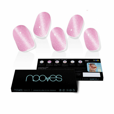 False nails Nooves Afrodita Cat Eye Gel Self-adhesives 20 Pieces